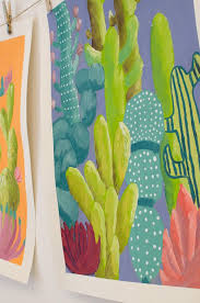 Pin By Small Hands Big Art Studios On Cacti Art Lessons Middle School Painting Lesson Plans Middle School Art Projects