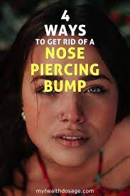 How To Get Rid Of A Nose Piercing Bump Piercing Bump Nose Ring Bump Nose Piercing Bump