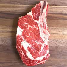 A Thick Bone In Ribeye Steak Before Cooking Showing Its Beautiful Marbling Ribeye Steak Ribeye Steak Recipes Steak Recipes