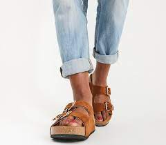 The birkenstock arizona soft footbed sandal is a dual strap sandal for casual summer wear. Office Smash Footbed Sandal Brown Suede Women S Sandals