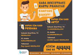 Kamu Belum Punya Ktp Begini Cara Registrasi Kartu Sim Tekno Liputan6 Com
