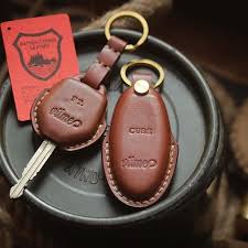 Tochigi Leather Car Key Cases For Subaru And Nissan With Name Stamping Service Made To Order Thank You For Your Support Vitmehandcraft
