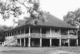 Farmhouse floor plans (or farmhouse style house plans) a wrap around porch can extend partially beyond the façade, or often fully wraps the house and joins with a rear deck. French Creole Louisiana Architecture A Handbook On Styles