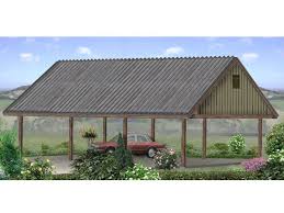 Clamp the beams to the posts, drill pilot holes and then insert two or three 7″ carriage bolts for each joint. Carport Plans 3 Car Carport Plan With 9 Ceiling 006g 0130 At Thegarageplanshop Com