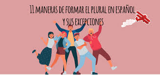 Ayuda es saber como se llama cada parte en ingles y como se escribee. 11 Maneras De Formar El Plural En Espanol Y Sus Excepciones Elblogdeidiomas Es