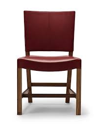 Kk47510 Medium Red Chair Kaare Klint Carl Hansen Son Red Chair Chair Swivel Chair Living Room