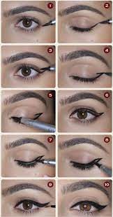 Para realizar el delineado sigo estos pasos: Aprende A Delinear Ojos De Gato Perfectos Con Este Diy Maquillaje De Ojos De Gato Delineado De O Makeup Eyeliner No Eyeliner Makeup Winged Eyeliner Makeup