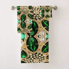 Looking for tools and resources about insurance? Emerald Bath Towels Zazzle