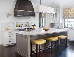And window mullions and frame bring drama to the light. Yellow And Grey Kitchens Design Ideas