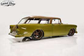 Spectre Performance Has Gone Mad For Sema With A 1955 Chevy Nomad Chevy Nomad Pro Touring Cars Classic Cars