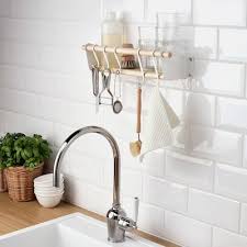 And all for a very low price — qualifying this shelf for sure as one of our classic kitchen basics! Nereby S Hook White Ikea In 2021 Kitchen Wall Storage Wall Shelves Wall Storage