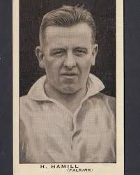 Great Grandpa Hugh Hamill The longest serving captain of Falkirk Football  Club Here's his player profile, found in a series of Mitchell's Cigarette  packets. The football gene seems to have skipped a