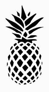 Black And White Stencil My Connecticut Garden And Free Pineapple Stencil Download Stencils Cricut Crafts Crafts