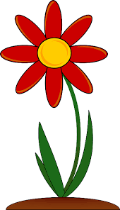 Free Image On Pixabay Plant Flowering Red Floral Flower Clipart Flower Drawing Cartoon Flowers