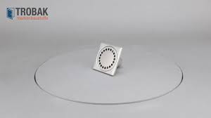 Edelstahl Bodenablauf Mit Geruchsverschluss 10 X 10 Cm Trobak 4424361812106 Youtube