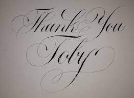 Between the incredibly content, the high quality print paper, and the full color interior, this book is an absolute steal for anyone wanting to get into the modern calligraphy or hand lettering trend. Thank You Calligraphy Letters Copperplate Calligraphy Calligraphy I