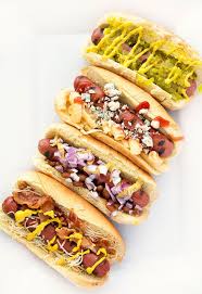 Makes you want to bar bq! Create An All American Hot Dog Bar For Summertime Fun Chef Dennis