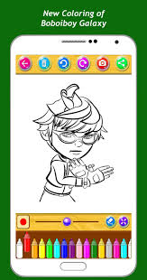 Cara menggambar mewarnai boboiboy gopal dan yaya duration. Best Coloring Kids Game Boboiboy For Android Apk Download