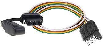 4 flat wiring diagram you will want an extensive skilled and easy to know wiring diagram. Amazon Com Zookoto 32 Trailer Wire Plug 4 Way Flat 4 Pin Universal Wiring Male Female Connector Automotive
