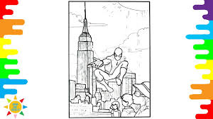 We have collected 37+ empire state building coloring page images of various designs for you to color. Spiderman And Empire State Building Coloring Page Unknown Brain Inspiration Feat Aviella Ncs Release Youtube