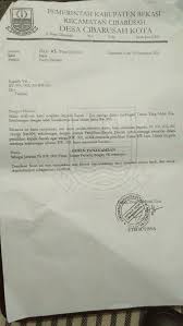 Pengumuman pencalonan rt atau rw. Rw 09 Taman Persada Kekosongan Jabatan Ketua Rw09 Cibarusah Kota
