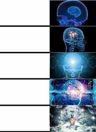 Exploding Brain 5 Blank Template Imgflip
