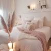 Lighting is one of the key points in cozy small bedroom tips. 1