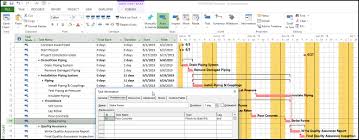 model concrete cure time in microsoft project with a