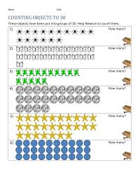 counting and writing numbers 1 30 otosection
