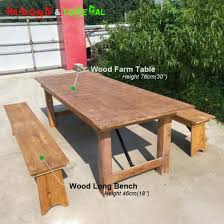 Attach the legs with wood screws. China Solid Wood Wedding Event Rustic Farm Folding Table China Folding Table Table