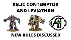 Thingiverse is a universe of things. Relic Contemptor Leviathan Dreadnought New Rules Discussion From Imperial Armour Compendium Youtube