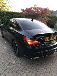 The Mercedes Benz Cla Class Diesel Coupe 220d Amg Line Night Edition 4 Door Tip Auto Car Leasing Deal Mercedes Cla Leasing Auto Bild Autos Bilder