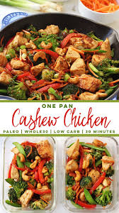 1 Pound Chicken Breasts Diced Into 1 Cubes 3 Green Onions Chopped 2 Cups Broccoli Fl Paleo Cashew Chicken Recipe Paleo Chicken Recipes Cashew Chicken Recipe