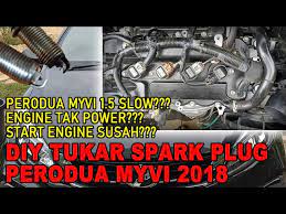 (2a) find the timing marks on the flywheel and cam, and set them both to tdc. Perodua Myvi Slow Diy Tukar Spark Plug Perodua Myvi 2018 Iridium Spark Plug Denso Youtube