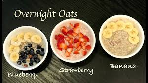 Oats can help with weight control. Overnight Oats Healthy Breakfast Recipe Overnight Oats For Weightloss Oatmeal With Yoghurt Youtube