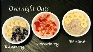 Put it in fridge for overnight and have breakfast that is healthy and nutritious. Overnight Oats Healthy Breakfast Recipe Overnight Oats For Weightloss Oatmeal With Yoghurt Youtube