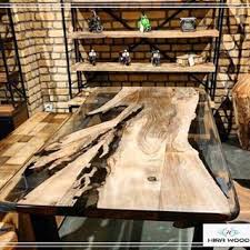 Epoxy Resin Walnut Table Made In Turkey 905414353303 Epoksimasa Epoksi Architecture Masifmobilya Contemporar Furnitur Kayu Epoksi Desain Furnitur