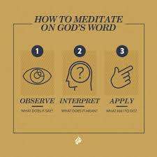 When joshua was told to meditate constantly on god's law, his meditation was to make him careful to do everything written in it (joshua 1:8). Pin On Dr Charles F Stanley
