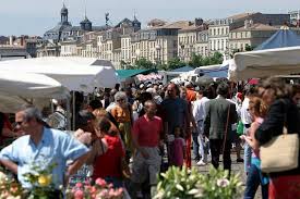 Marche Des Quais Des Chartrons Bordeaux France Bordeaux France Europe