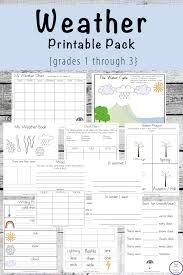 Printable Weather Unit Grades 1 Through 3 Simple Living