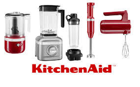 seven kitchenaid small appliances