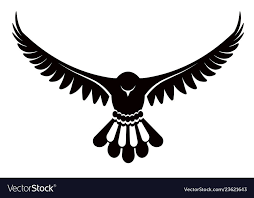 Birds Of Prey Logo Vector Pigeon Or Dove White Bird Vector Image On Vectorstock Pigeon Tattoo Falcon Tattoo Eagle Images