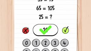 Brain Test Level 93 10 25 35 75 65 105 25 Youtube