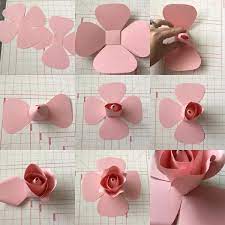 Ver más ideas sobre flores, como hacer flores, flores en foami. Paso A Paso Flores De Papel Manualidades