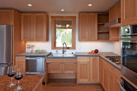beech wood cabinets houzz