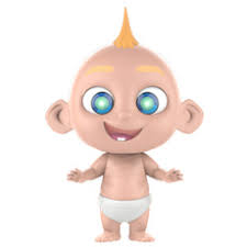 Incredibles 2 Jack-Jack Laser Eyes Cosbaby