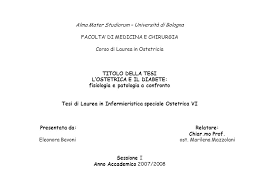 Alma Mater Studiorum Universita Di Bologna Facolta Di Medicina E Chirurgia Corso Di Laurea In Ostetricia Titolo Della Tesi L Ostetrica E Il Diabete Ppt Video Online Scaricare