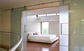 A frosted glass sliding door with dark framing and a word that marks the space behind. 15 Sliding Glass Doors Design Home Design Lover