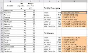 Mathcs Intro To Statistics With Excel