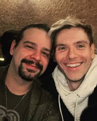 interpol Band with one of the best souls around. My brother,  @chrisfinkwashere ♥️✨🤘🎸// #beacontheatre #instagood #instagram  #instadaily #instalikes #indierock #interpolband #interpolmusic #interpol  #live #livemusic